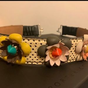 FENDI python and leather belt - NEVER WORN